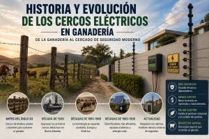 Cercos eléctricos en la ganadería su historia y evolución
